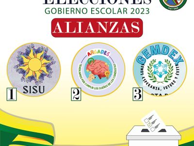 Gobierno Escolar 2023: Alianzas y votaciones 