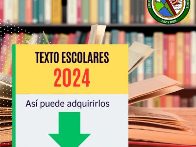 LISTA DE TEXTOS - AÑO ESCOLAR 2024 